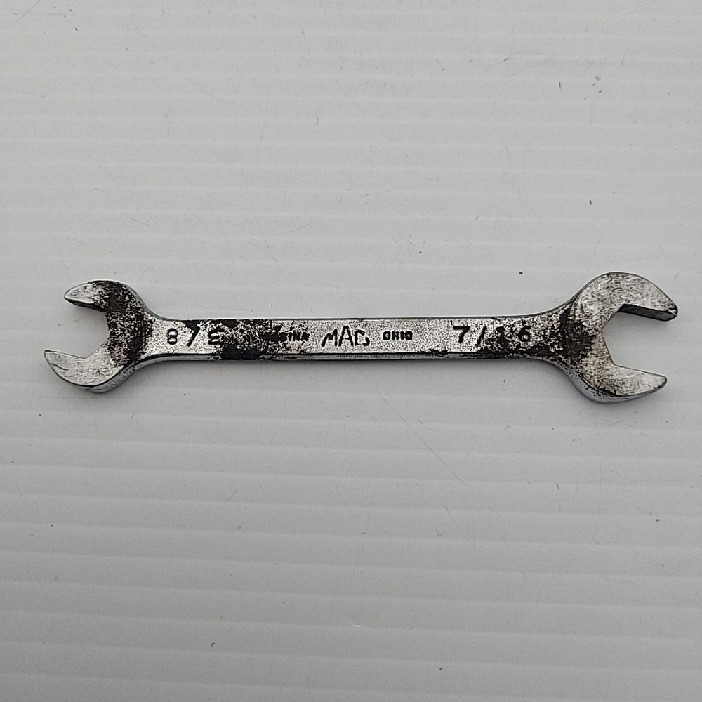 MAC TOOLS Angle Wrench DR1214 3/8" 7/16" open end wrench